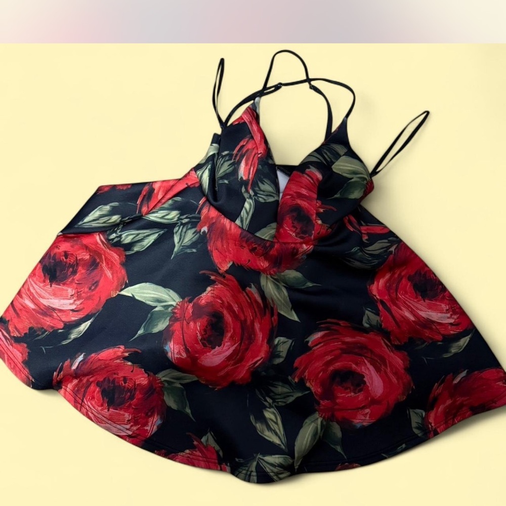 Papaya floral dress